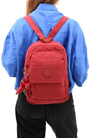 Hem Sırt Hem Göğüs  Spor Genç Kadın Çantası Kırmızı (Model: 571-8D) 