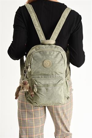 Hem Sırt Hem Göğüs Spor Genç Kadın Çantası Vizon (Model: 571-8C)