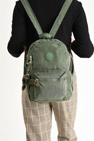 Hem Sırt Hem Göğüs Spor Genç Kadın Çantası Yeşil (Model: 571-8C)