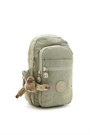 İki Bölmeli Unisex Göğüs (Bodybag) Çantası Vizon (Model: 571-8B) 