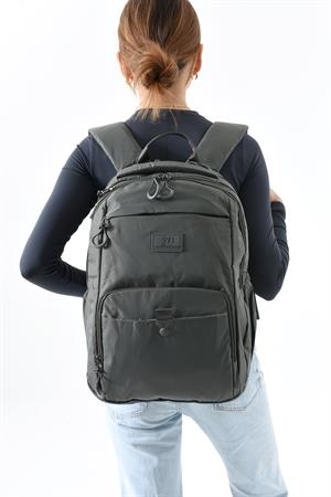 Orta Boy Sırt Çantası Ultra Hafif Çok Cepli Gri (Model:571-13-9E)