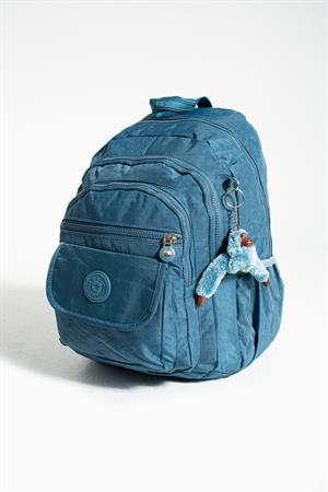 Orta Boy Sırt Çantası Ultra Hafif Çok Cepli Unisex Mavi (Model: 571-3J)