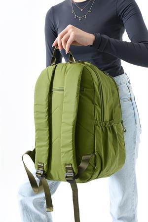 Orta Boy Sırt Çantası Ultra Hafif Çok Cepli Açık Yeşil (Model:571-13-9E)
