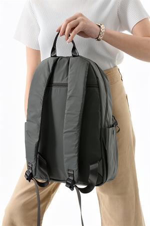 Orta Boy Sırt Çantası Ultra Hafif Çok Cepli Gri (Model:571-13-9B)