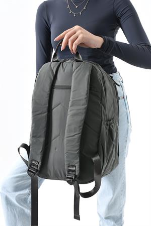 Orta Boy Sırt Çantası Ultra Hafif Çok Cepli Gri (Model:571-13-9E)