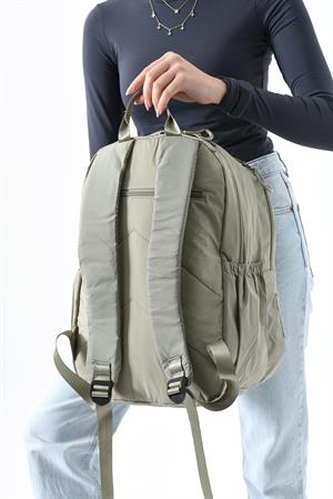 Orta Boy Sırt Çantası Ultra Hafif Çok Cepli Vizon (Model:571-13-9E)
