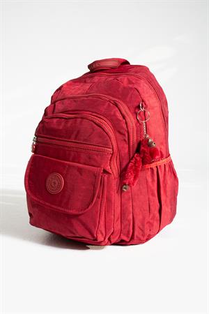 Orta Boy Sırt Çantası Ultra Hafif Çok Cepli  Kırmızı (Model: 571-3J)