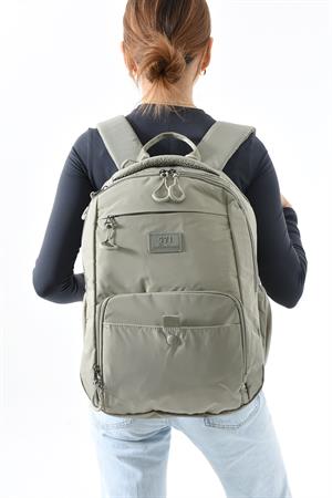 Orta Boy Sırt Çantası Ultra Hafif Çok Cepli Vizon (Model:571-13-9E)