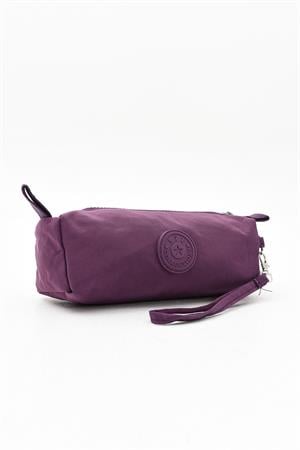 Tek Bölmeli Kalemlik (Yıkanabilir ve Su Geçirmez, makyaj çantası ) Mor (Model: 571-15H)