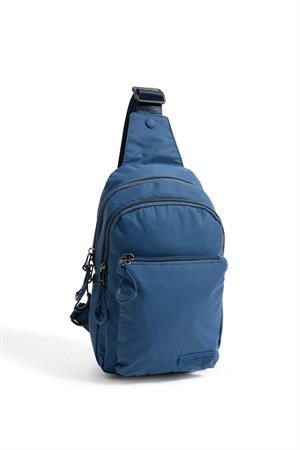 Üç Bölmeli Unisex Göğüs (Bodybag) Çantası Mavi (Model: 571-9N) 