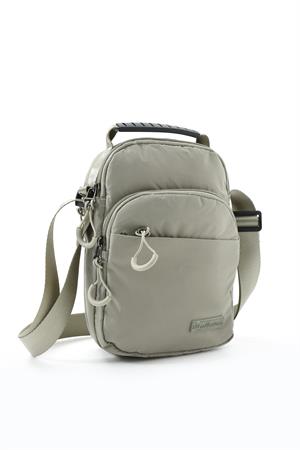 Üç Bölmeli Unisex Göğüs (Bodybag) - El Çantası Vizon (Model: 571-9P) 