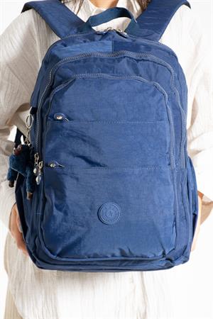 Ultra Hafif Çok Cepli Krinkıl Sırt Çantası Unisex Laci (Model: 571-2B)