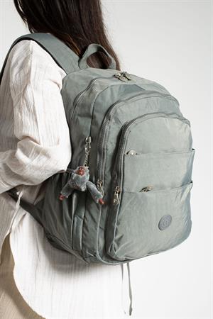 Ultra Hafif Çok Cepli Krinkıl Sırt Çantası Unisex Gri (Model: 571-2B)