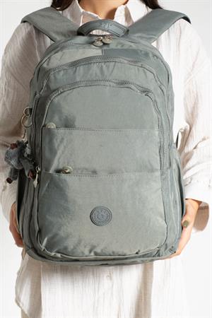 Ultra Hafif Çok Cepli Krinkıl Sırt Çantası Unisex Gri (Model: 571-2B)
