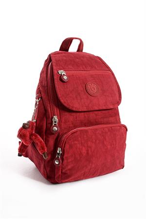 Ultra Hafif Çok Cepli Küçük Boy Sırt Çantası Unisex Kırmızı (Model: 571-4G)