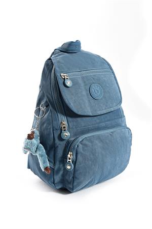 Ultra Hafif Çok Cepli Küçük Boy Sırt Çantası Unisex Mavi (Model: 571-4G)