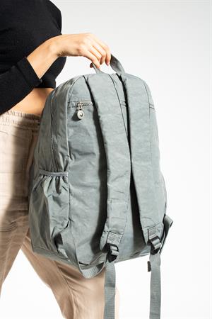 Ultra Hafif Çok Cepli Su Geçirmez Sırt Çantası Unisex Gri (Model: 571-1E) 