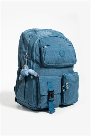Ultra Hafif Çok Cepli Su Geçirmez Sırt Çantası Unisex Mavi (Model: 571-1K)