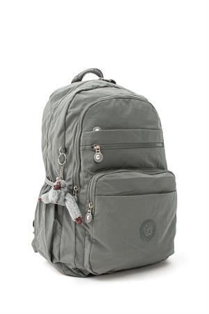 Ultra Hafif Çok Cepli Su Geçirmez Sırt Çantası Unisex Gri (Model: 571-1B)