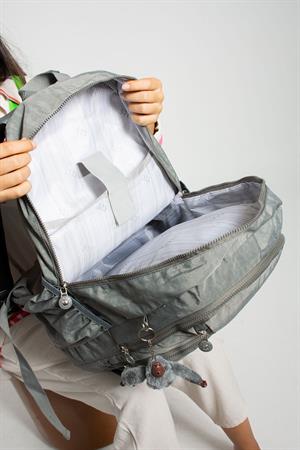 Ultra Hafif Çok Cepli Su Geçirmez Sırt Çantası Unisex Gri (Model: 571-1H)