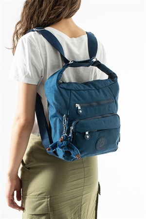 Çok fonksiyonel, Sırt ve Omuz, çantası, ultra hafif , su itici kumaş (Gündelik, spor, seyahat) Lacivert Model: 571-5R