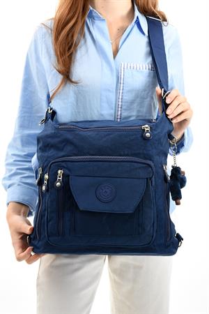 Ultra Hafif Hem Sırt Hem Omuz Kadın Çantası Laci (Model: 571-5B)