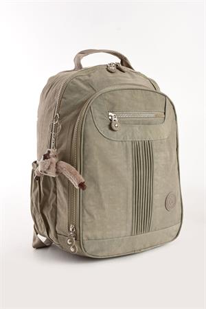 Ultra Hafif Orta Boy Sırt Çantası Çok Cepli Vizon (Model: 571-3P)