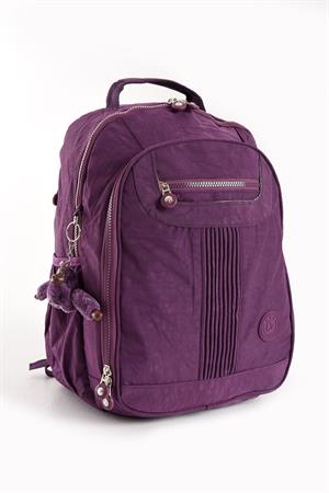 Ultra Hafif Orta Boy Sırt Çantası Çok Cepli Mor (Model: 571-3P)