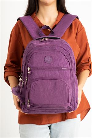 Ultra Hafif Orta Boy Sırt Çantası Mor (Model: 571-3C)