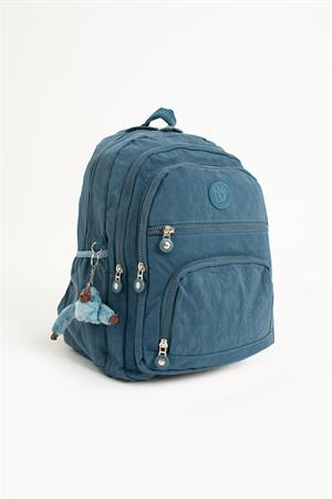 Ultra Hafif Orta Boy Sırt Çantası Unisex Mavi (Model: 571-3C) 