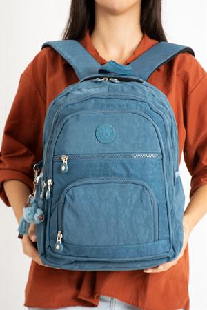 Ultra Hafif Orta Boy Sırt Çantası Unisex Mavi (Model: 571-3C) 