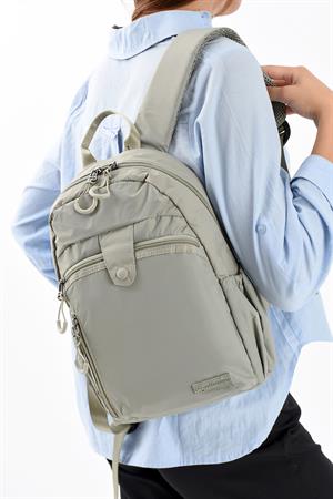 Ultra Hafif Çok Bölmeli Orta Boy Sırt, Göğüs Çantası Vizon Model: (571-13-9C)