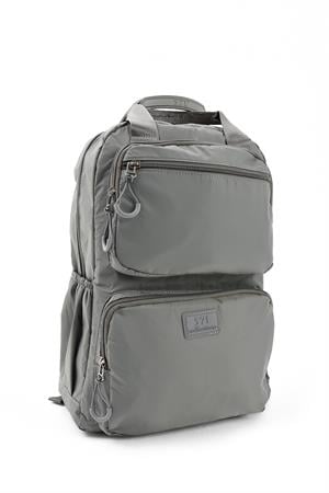Ultra Hafif Çok Bölmeli Büyük Boy Sırt Çantası(Su Geçirmez, Notebook, Laptop) Gri Model: (571-13-9F)