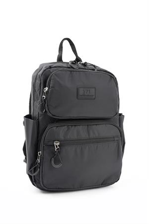 Ultra Hafif Çok Bölmeli Orta Boy Sırt Çantası(Su Geçirmez, Notebook, Laptop) Siyah Model: (571-13-9D)