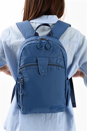 Ultra Hafif Çok Bölmeli Orta Boy Sırt, Göğüs Çantası Lacivert Model: (571-13-9C)
