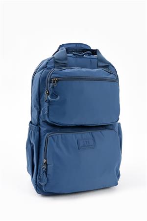 Ultra Hafif Çok Bölmeli Büyük Boy Sırt Çantası(Su Geçirmez, Notebook, Laptop) Mavi Model: (571-13-9F)