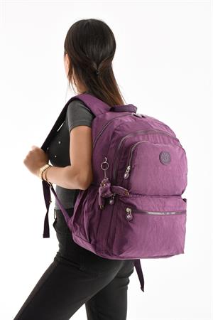 Ultra Hafif Sırt Çantası Okul Seyahat Unisex Mor (Model: 571-1C)