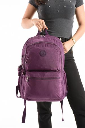 Ultra Hafif Sırt Çantası Okul Seyahat Unisex Mor (Model: 571-1C)