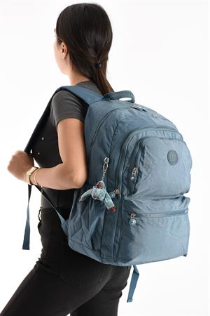 Ultra Hafif Sırt Çantası Okul Seyahat Unisex Mavi (Model: 571-1C) 