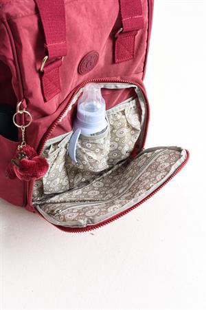 Ultra Hafif Anne Bebek Bakım Çantası Pembe (Model: 571-7A) 