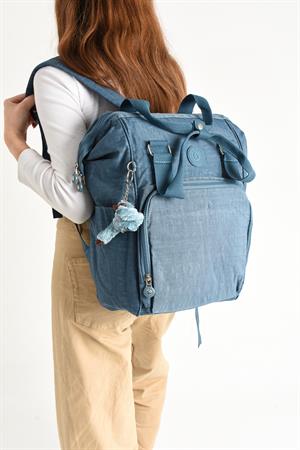 Ultra Hafif Anne Bebek Bakım Çantası Mavi (Model: 571-7A) 