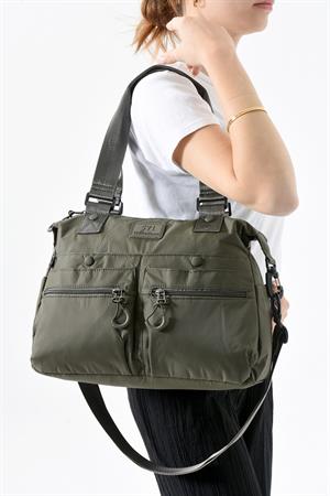 Ultra Hafif Su Geçirmez Çok Cepli Omuz Çantası Haki (Model: 571-13-9M) 