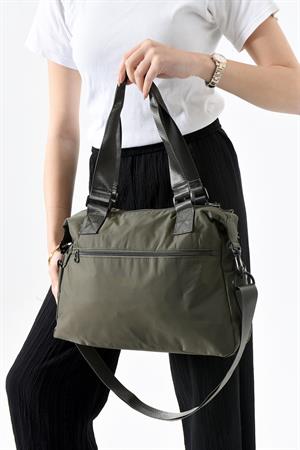 Ultra Hafif Su Geçirmez Çok Cepli Omuz Çantası Haki (Model: 571-13-9M) 