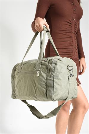 Ultra Hafif Unisex Su Geçirmez Seyahat Spor Çantası Vizon (Model: 571-7B) 