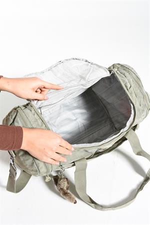 Ultra Hafif Unisex Su Geçirmez Seyahat Spor Çantası Vizon (Model: 571-7B) 