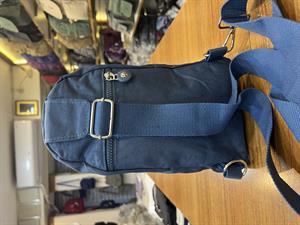 Üç Bölmeli Bodybag Göğüs Omuz Çantası Unisex Mavi (Model: 571-8A)