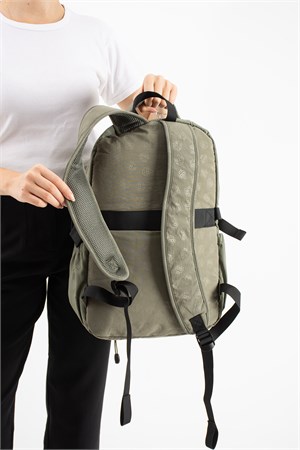 Unisex, Ultra Hafif, Çok Cepli, Sırt Çantası Haki Yeşil Model: (VNT-9B)