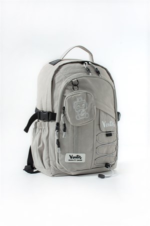 Unisex, Ultra Hafif, Çok Cepli, Sırt Çantası Gri Model: (VNT-9B)