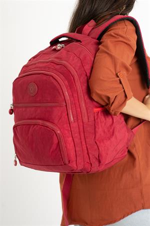 Ultra Hafif Orta Boy Sırt Çantası Kırmızı (Model: 571-3C) 