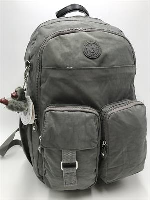 Ultra Hafif Çok Cepli Su Geçirmez Sırt Çantası Unisex Gri (Model: 571-1A)